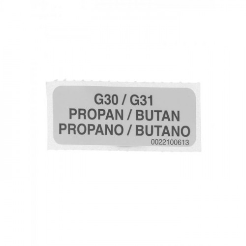 Комплект форсунок G30/29мбар для газовой плиты 00620129