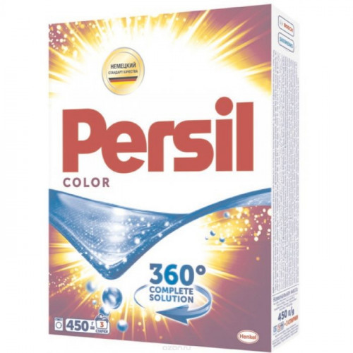 PERSIL 360° Порошок стиральный Эксперт Колор 450г 17001752