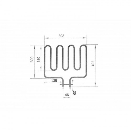 ТЭН для саун HARVIA ZSK700 2000W 260 А 8/2,0 Т 220