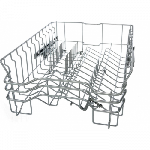 Верхняя корзина для посуды для посудомоечных машин, с тремя складными, секциями, в сборе, перестраиваемая по высоте 00773760