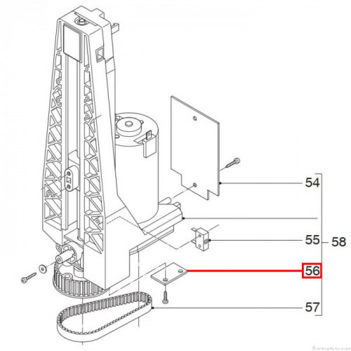 Датчик холла редуктора кофемашины Delonghi 5213213971